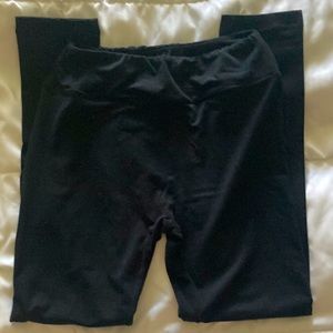LuLaRoe OS Leggings Black NWOT
